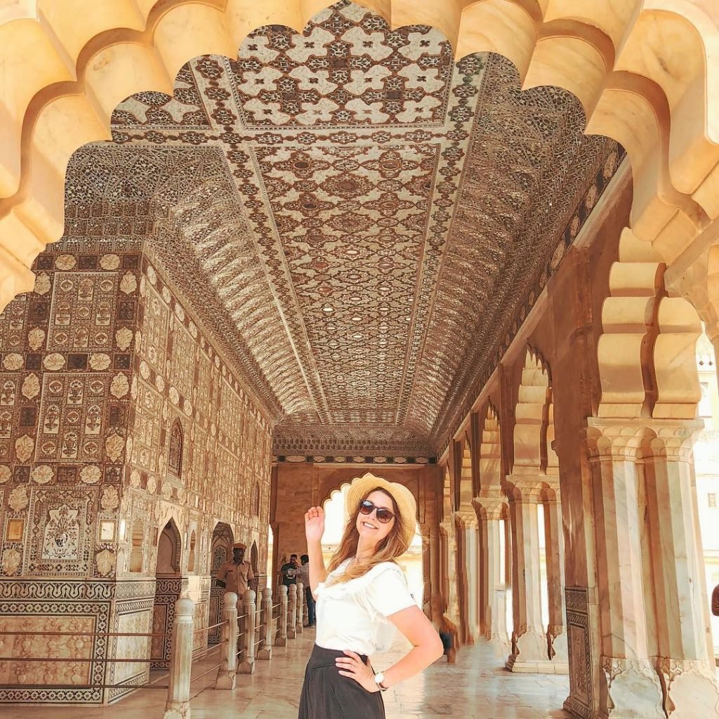 Jaipur, India ???????? ???????? El Palacio de los Espejos (el Sheesh ...